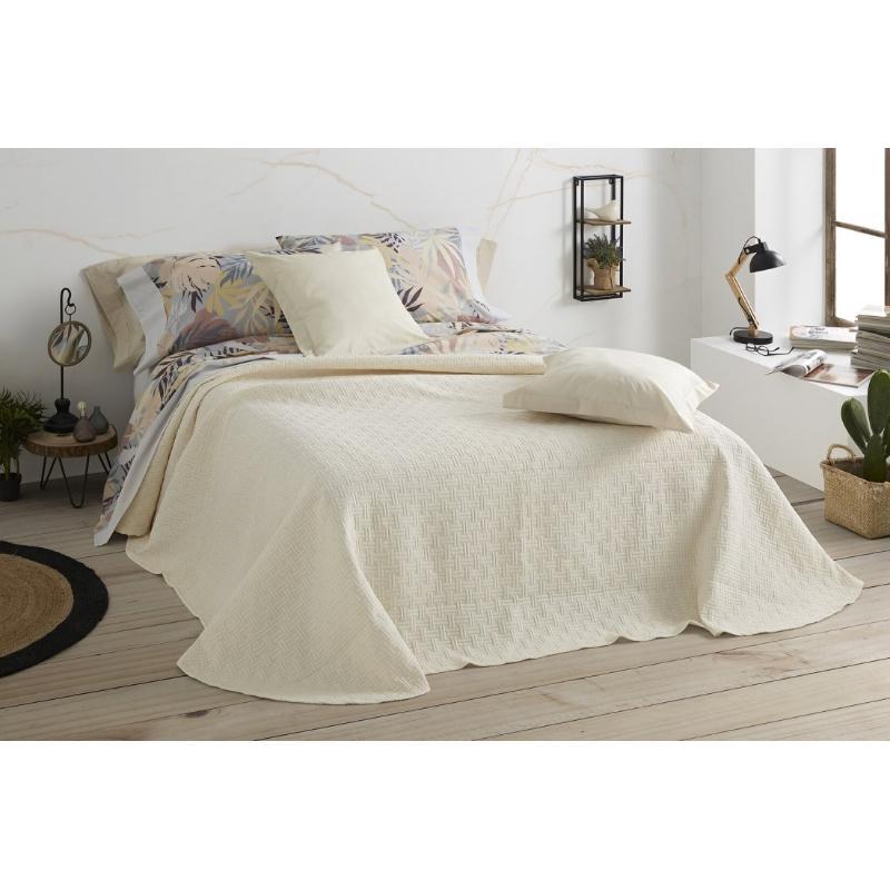 COLCHA 100 BEIGE 235X270 M10