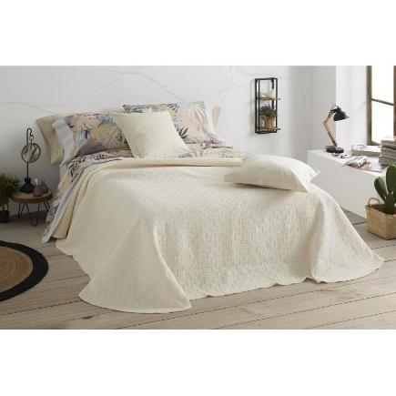COLCHA 100 BEIGE 235X270 M10