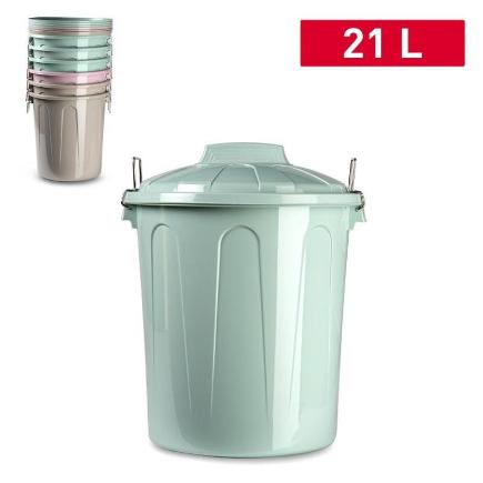 CUBO BASURA 21 LT. SURT VRM