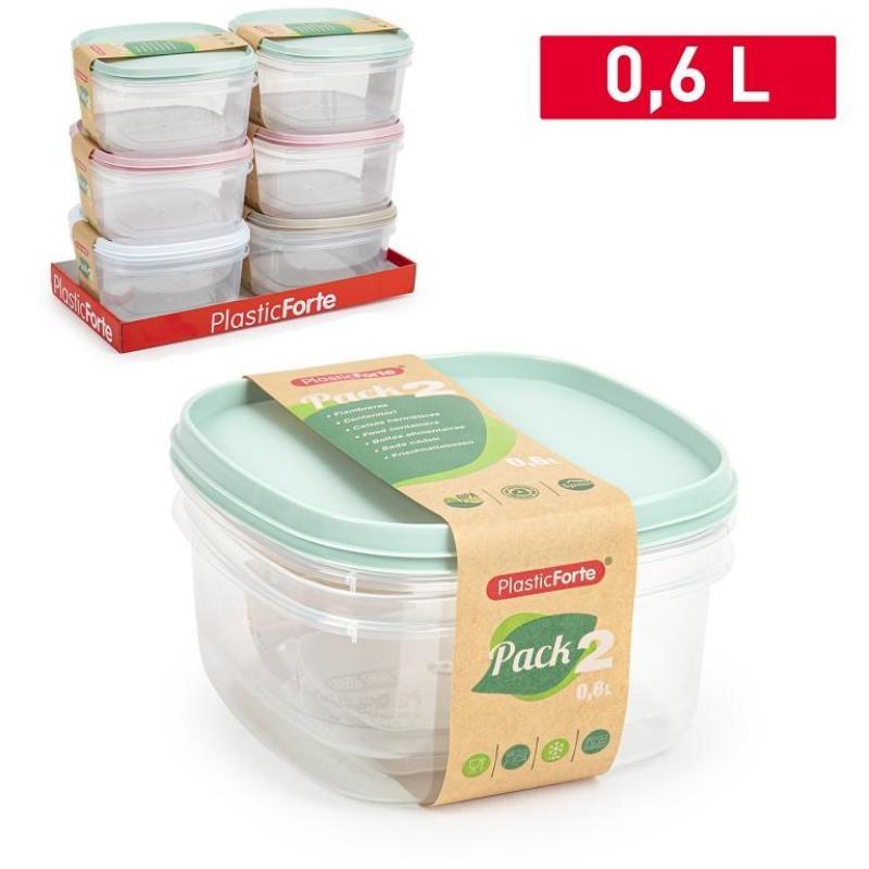 PACK 2 FIAMB COLOR CUAD 0.6 L SURT VRM
