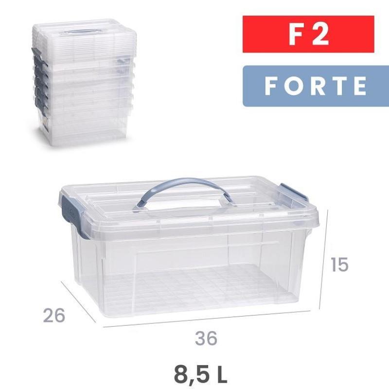 CAJA FORTE F2 8.5 L AZUL FORTE