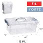 CAJA FORTE F4 12.6 L AZUL FORTE