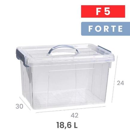 CAJA FORTE F5 18.6 L AZUL FORTE