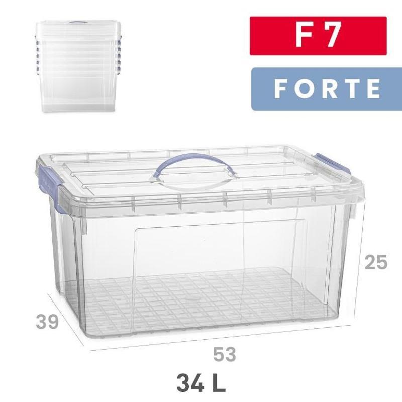 CAJA FORTE F7 34 L AZUL FORTE
