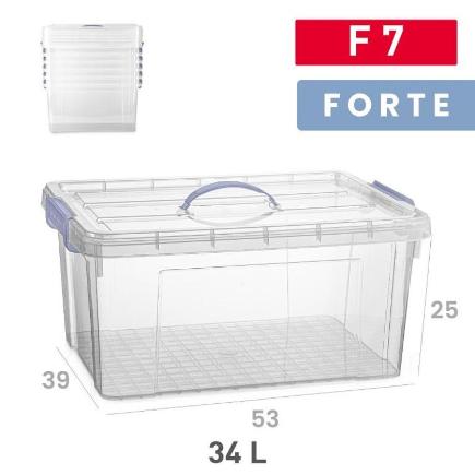 CAJA FORTE F7 34 L AZUL FORTE