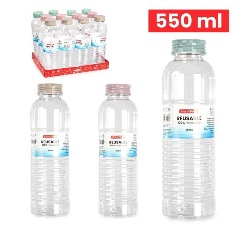 BOTELLA RIO 550 ML SURT VRM  PLASTICO