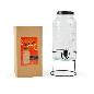 DISPENSADOR DE BEBIDA DE VIDRIO DE 5LT 17X17 CM