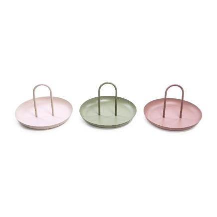 CENTRO DE MESA METALICO D.25XH.16 CM
