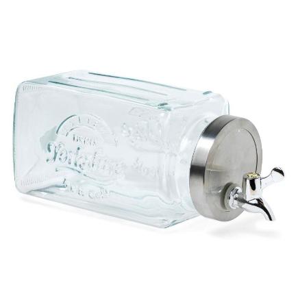 DISPENSADOR DE VIDRIO 3L 33X14.3HX13.6 CM