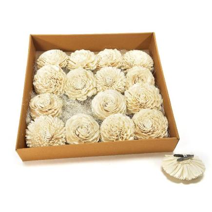 DECORACION FLORAL CON PINZAS