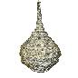 LAMPARA COLGANTE DE METAL D45XH85 CM
