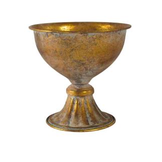 CUENCO PEQUEÑO MET ORO BRILLANTE D20 H20