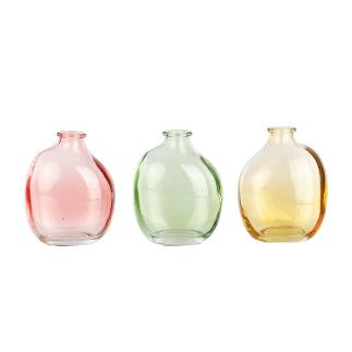 BOTELLA 3MIX COL ABOMBADA IRREGULAR D9 H11 VIDRIO