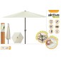 PARASOL D270 CM C/CHIMENEA