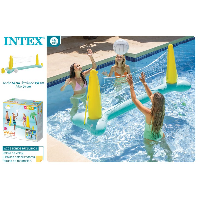 JUEGO VOLEY PISCINA +6A