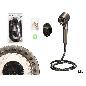 TELEFONO DUCHA PUAS MANGUERA 1.5M NEGRO