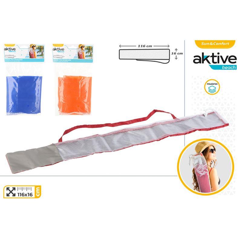 FUNDA SOMBRILLA POLIESTER 3/S AKTIVE BEACH