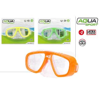 MASCARA DE BUCEO INFANTIL 3/S AQUA SPORT BL