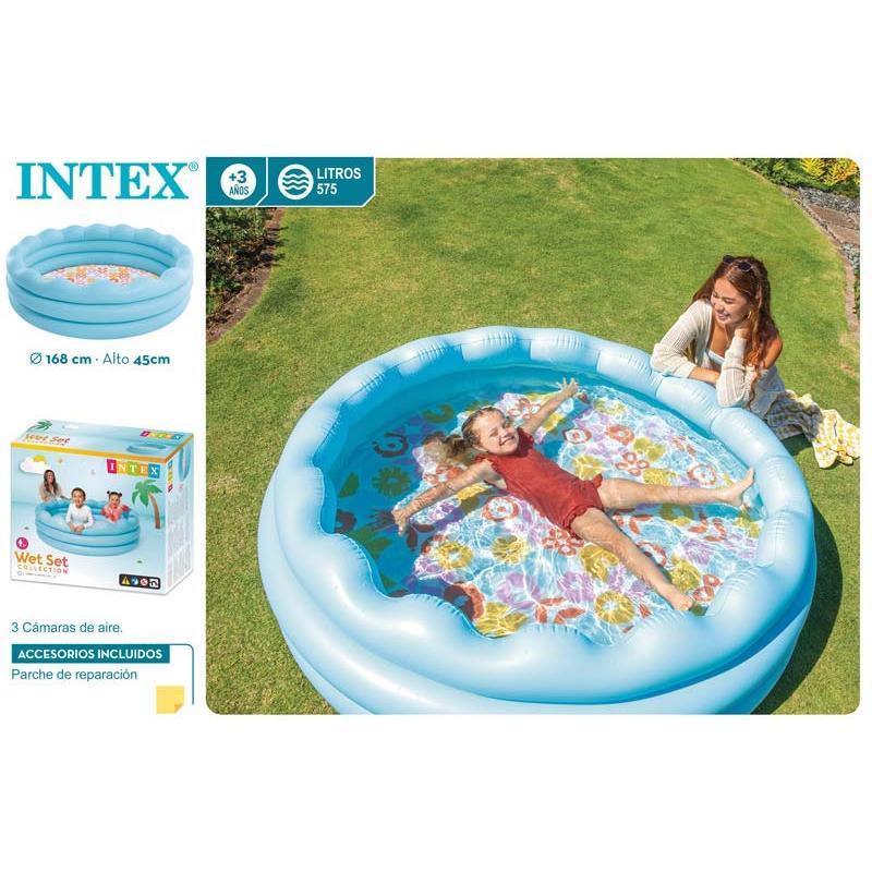 PISCINA HINCHABLE WAVY EDGE D168X46 CM 575 L
