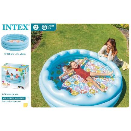 PISCINA HINCHABLE WAVY EDGE D168X46 CM 575 L