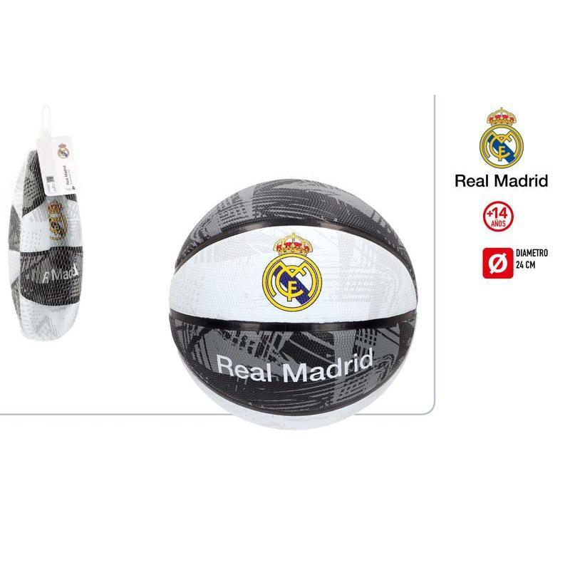 BALON BALONCESTO D24 CM REAL MADRID