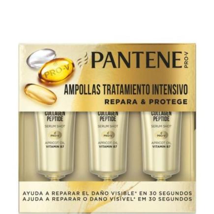 PANTENE AMPOLLAS RESCATE REP Y PROT 1 MIN 3X15 ML
