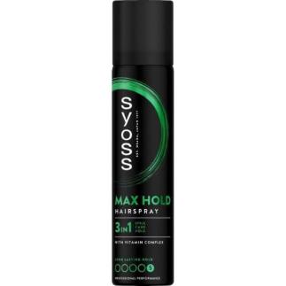 SYOSS LACA SPRAY 75 ML MINI MAX FIJAC HOLD 3EN1