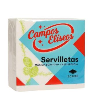 CAMPOS ELISEOS SERVILLETAS 32X33 CM 50 UD 2 CAPAS LIMON
