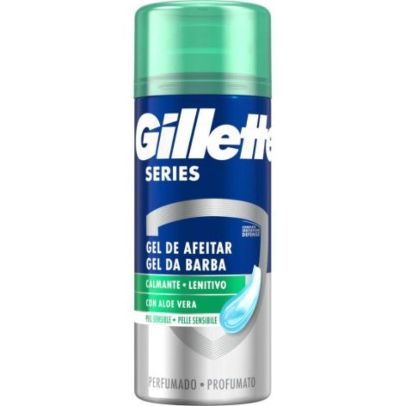 GILLETTE GEL AFEITAR 75 ML SERIES ALOE VERA