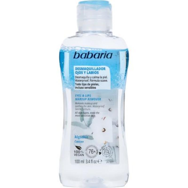 BABARIA FACIAL DESMAQUILLADOR 100 ML OJOS Y LABIOS