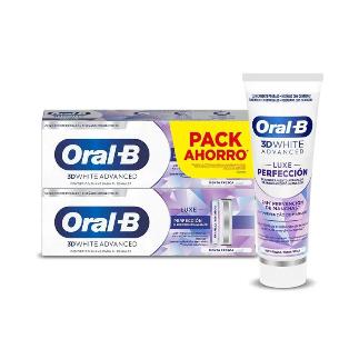 ORAL-B DENTRIFICO 75 ML 3D WHITE DE LUXE PERFECC DUPLO