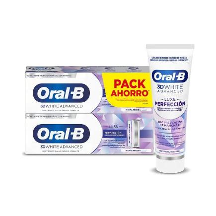 ORAL-B DENTRIFICO 75 ML 3D WHITE DE LUXE PERFECC DUPLO