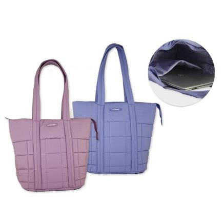 BOLSA ORDENADOR ACOLCHADA PASTEL