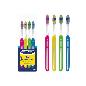 CEPILLO DIENTES NEON PACK FAMILIAR 4 COLORES