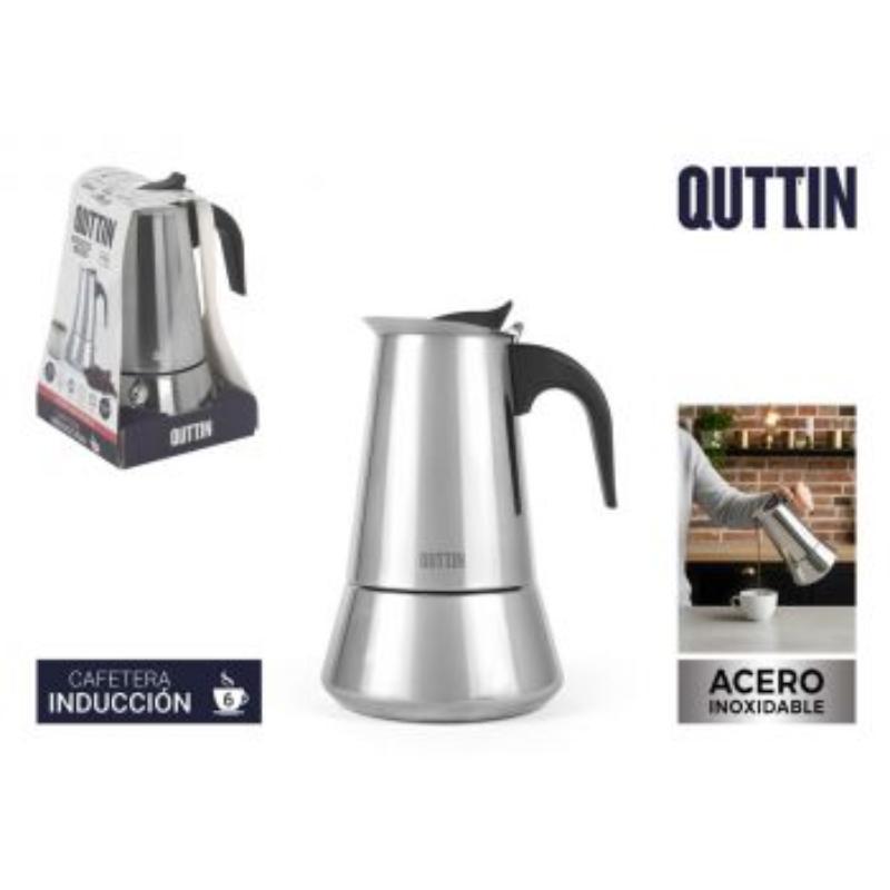 CAFETERA 6 SERVICIOS INDUCCION INOX