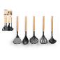 SET 5 UTENSILIOS COCINA PBT BAMBU