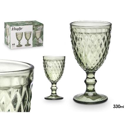 COPA DIAMANTE VERDE 330 ML