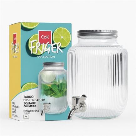 COK TARRO DISPENSADOR GRIFO SQUARE 4 L