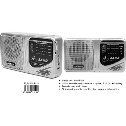 RADIO ANAL 4BAN KOOLTECH/40/CPR127