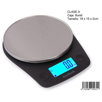 BASCULA ELECTRONICA COCINA KOOLTECH CLAS A/