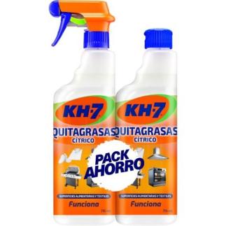 KH-7 QUITAGRASAS 715 ML PISTOLA+RECAMB 715 ML CITRICO