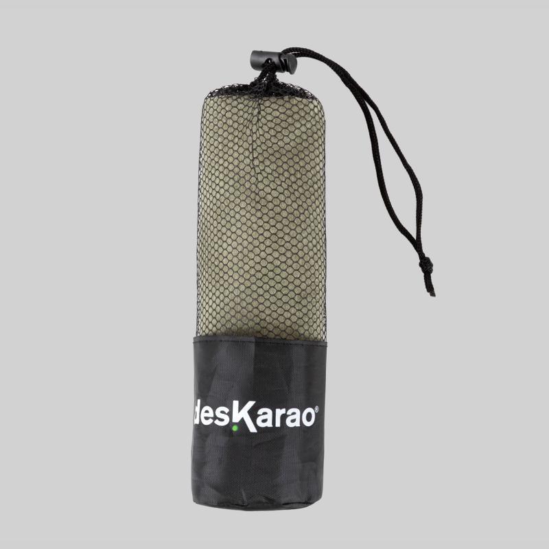 TOALLA SPORT DESKARAO 040X090 VERDE