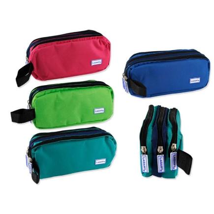 PORTATODO ZIPPY 3 CREMALLERA C/AS 4 CLRS SURT