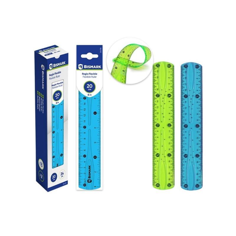 REGLA PVC FLEXIBLE 20 CM