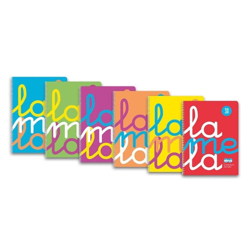 CUADERNO PP LAMELA F 80H C 3 MM
