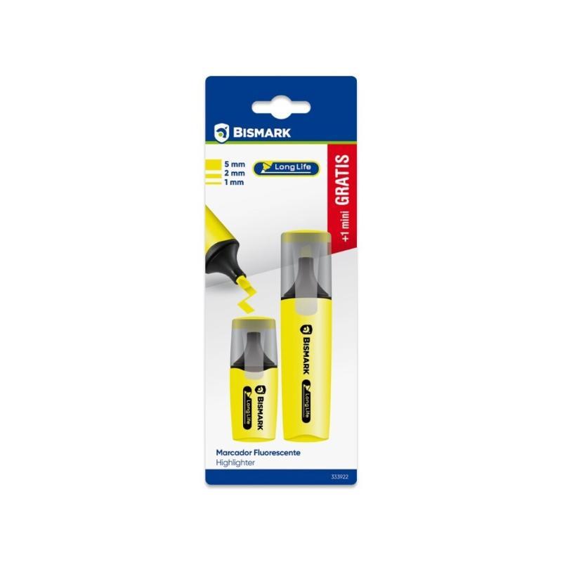 MARCADOR FLUORESCENTE LONG-LIFE NEON BL 1+1 MINI G