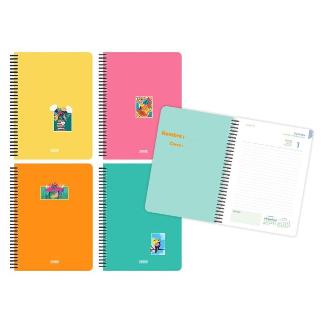 AGENDA ESCOLAR TROPICAL 4 D P CARTON -26-27