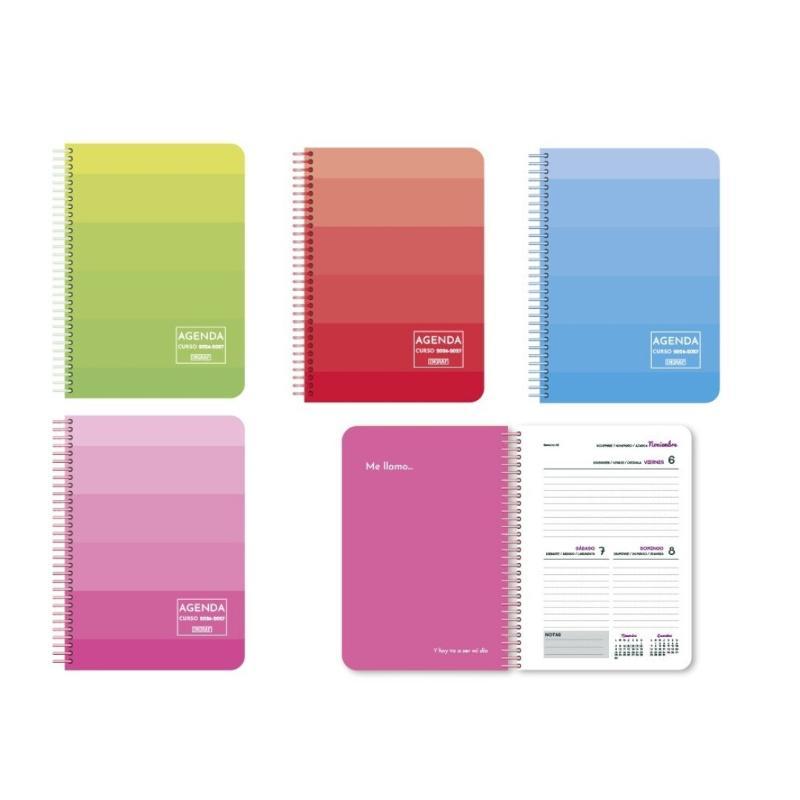 AGENDA ESCOLAR COLORS 4 D P CAS 26-27 T. CAR