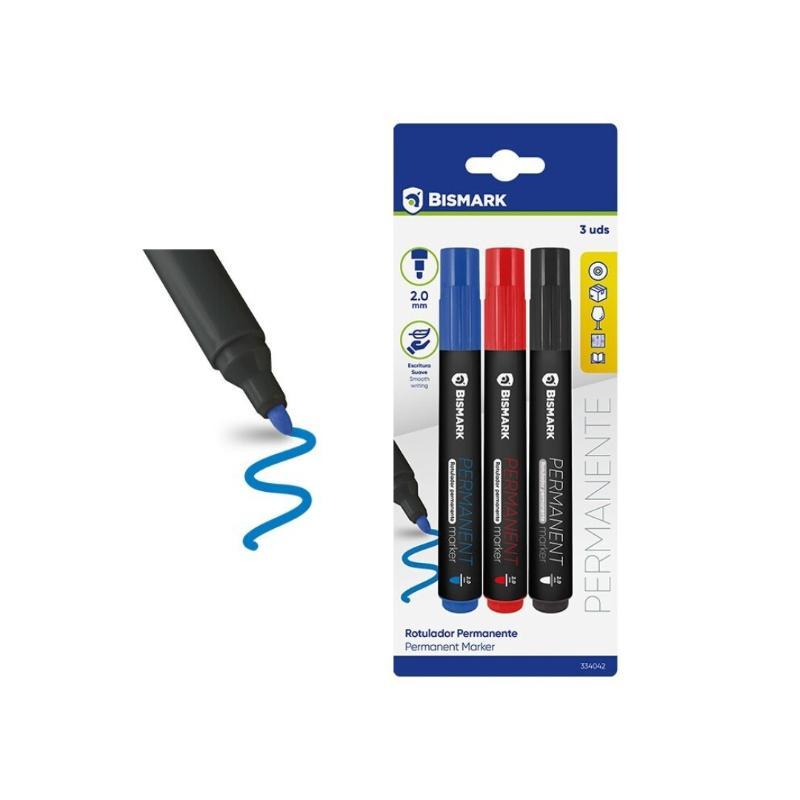 ROTULADORES PERMANENTE P. REDONDA 2.0 MM