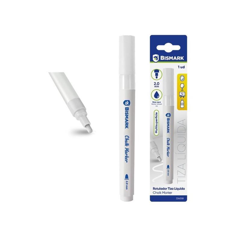 ROTULADOR TINTA TIZA 2.00 M BL 1 BLANCO